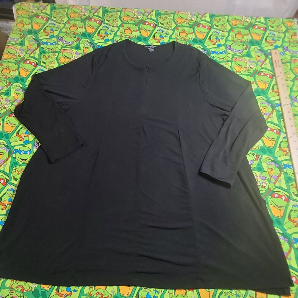 Chsrlie Paige Curvy 2x/2T Block blouse